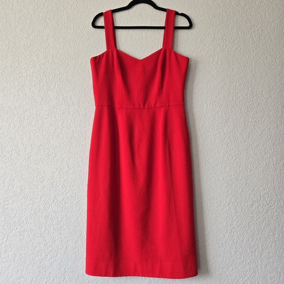 Dress the Population Red Midi Dress - Picture 1 of 7